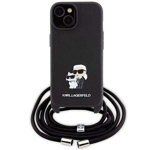 Etui Karl Lagerfeld do iPhone 15 Plus, iPhone 14 Plus, Czarny zdjęcie 2