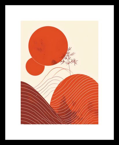 Plakat 15x20cm Ciepło Czerwieni na Arena.pl