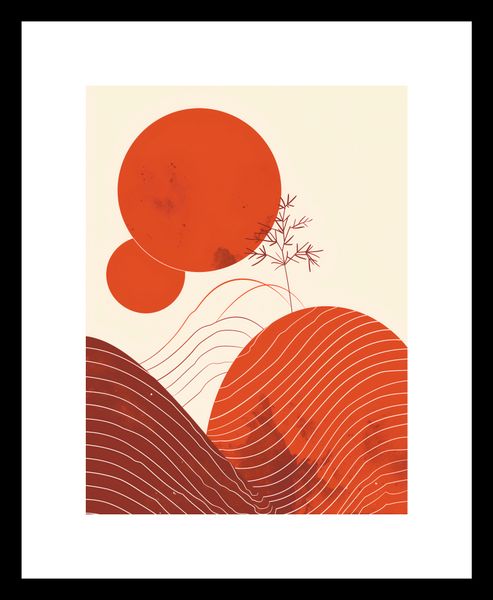 Plakat 15x20cm Ciepło Czerwieni zdjęcie 3