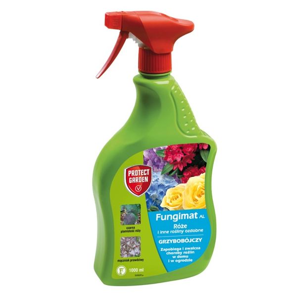 FUNGIMAT AL ŚRODEK GRZYBOBÓJCZY DO RÓŻ I ROŚLIN OZDOBNYCH 1L PROTECT GARDEN zdjęcie 3