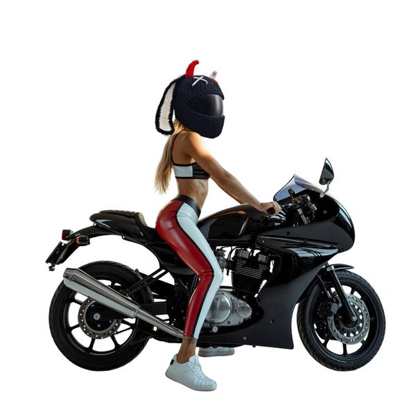 Czapka na kask Horned Devil Rider zdjęcie 11