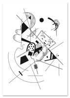 Plakat cyfrowy do wydruku kandinsky