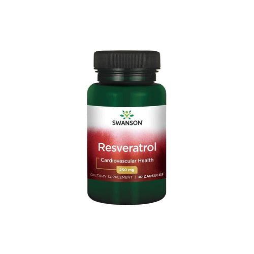 RESWERATROL 250 MG 30 KAPSUŁEK SWANSON na Arena.pl