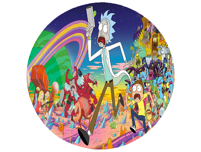 Podkładka pod myszkę Rick i Morty zdjęcie 2