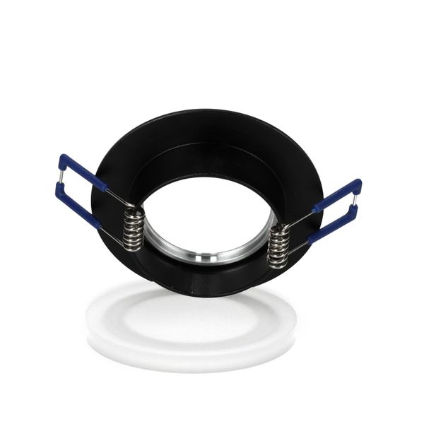 Okrągły pierścień ozdobny do opraw LUMO3 CZARNY zdjęcie 6