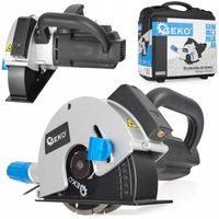 ELEKTRYCZNA BRUZDOWNICA DO BETONU ZE WSKAŹNIKIEM LASEREM 2 TARCZE