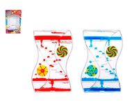 lawa z kolorowymi płynami klepsydra spinner 14cm