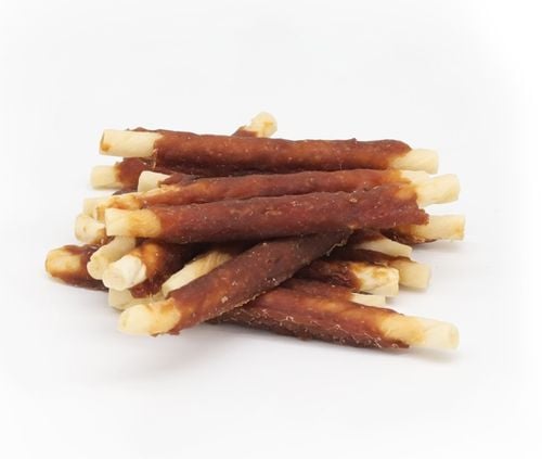 Pyszny i zdrowy przysmak dla psa - IdeaPet Pałeczka wołowa z kaczką 500g na Arena.pl