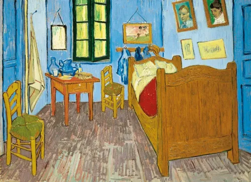Puzzle 1000 elementów. Museum. Van Gogh. Bedroom in Arles na Arena.pl