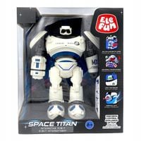 Interaktywny Robot Elefun Space Titan 2025 Światło Dźwięk Programowanie