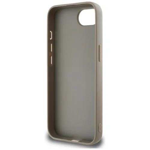 etui dkny repeat texture pattern with tonal stripe na iphone 16e - beżowe na Arena.pl