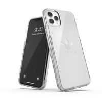 adidas or pc case big logo iphone 11 promax przeźroczysty/clear 36406