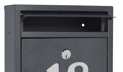 SKRZYNKA POCZTOWA NA LISTY POCZTĘ Z NUMEREM DOMU NAZWĄ ULICY NAPIS na Arena.pl