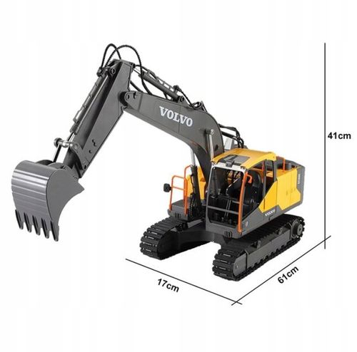 DOUBLE EAGLE Zdalnie sterowana koparka Volvo 2,4GHz DO-E568 na Arena.pl