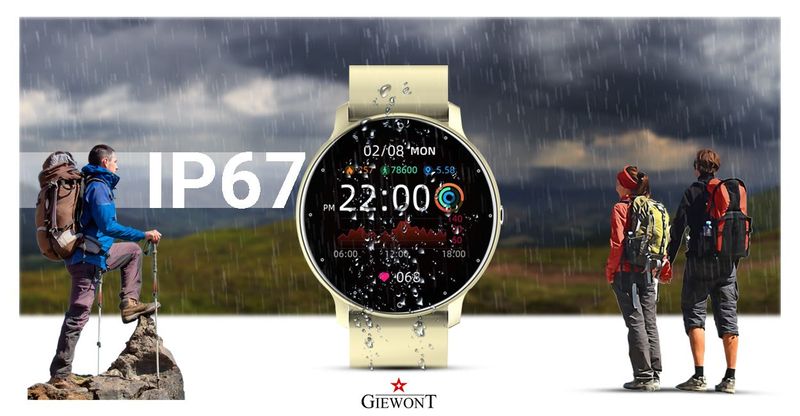 Smartwatch Giewont GW120-6 Ecru zdjęcie 15