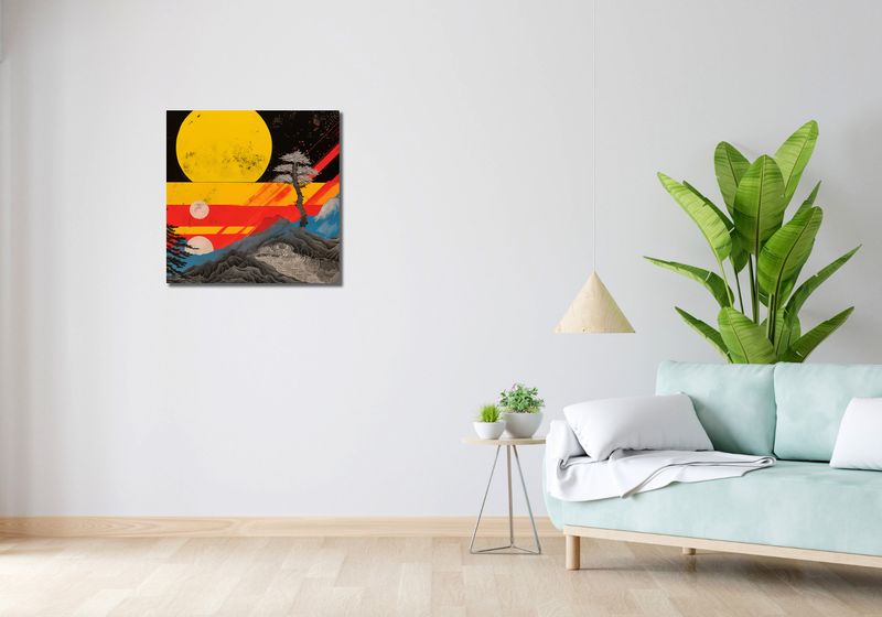 Obraz 60x60cm Górska Przemiana zdjęcie 2