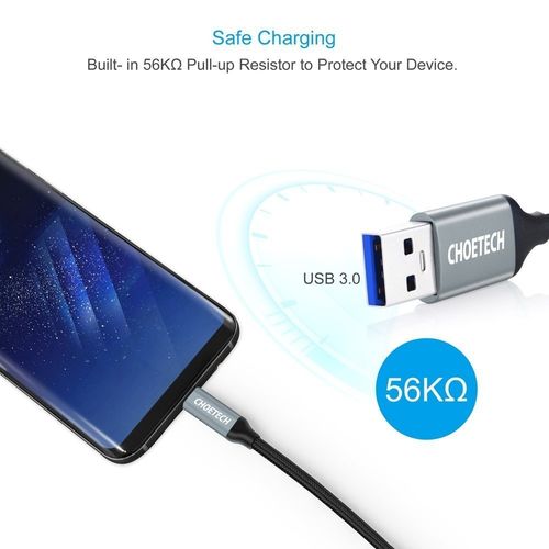 Kabel Choetech USB-A do USB-C Nylon 2m na Arena.pl