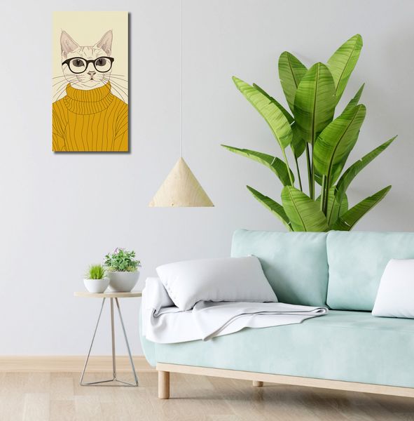 Obraz 30x60cm Intelektualista zdjęcie 2