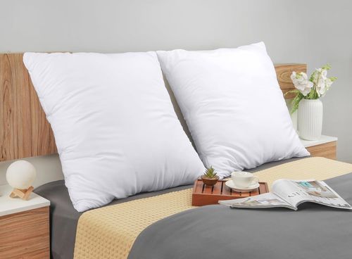 poduszka 70x80 cm antyalergiczna gładka mikrofibra biała silikon na Arena.pl