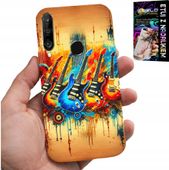 ETUI DO HUAWEI P30 LITE - GITARA ELEKTRYCZNA, ROCK AND ROLL, METAL