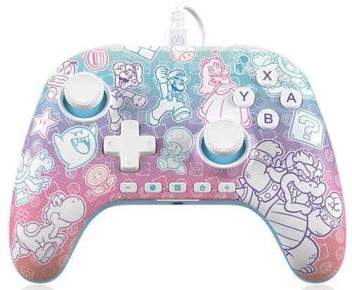 Pad do Nintendo Switch 2 PowerA Advantage Wired Controller Mushroom Kingdom na Arena.pl