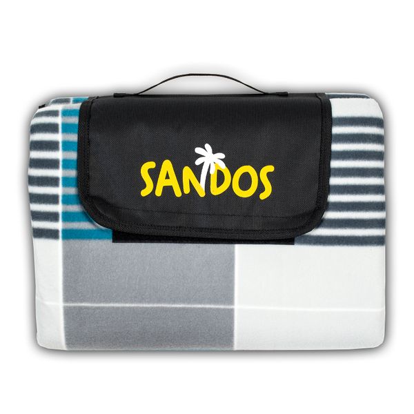 Koc piknikowy 200x200 krata zdjęcie 12