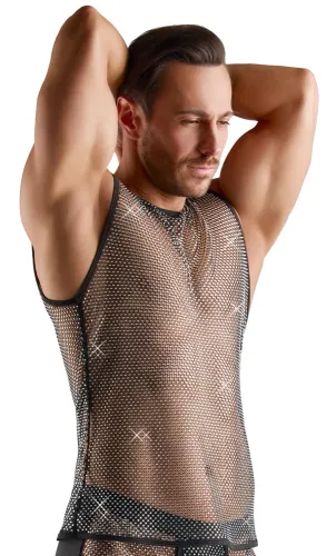 svenjoyment koszulka siatkowa męska 2xl czarne kryształki na Arena.pl