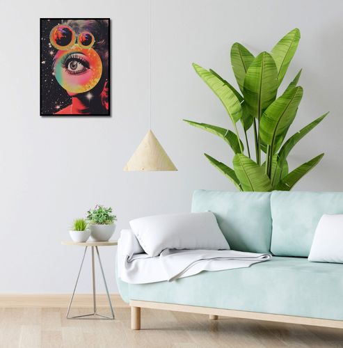 Plakat 39,5x55cm Oko w Kosmosie na Arena.pl