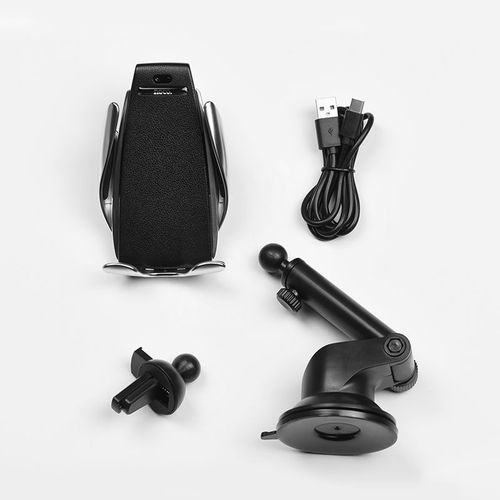 HOCO CA34 CAR WIRELESS CHARGING HOLDER SILVER na Arena.pl