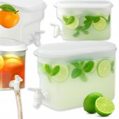 Pojemnik Box na Zimne Napoje TSG-263 Wysokiej Jakości Kran do Lodówki 2,5L