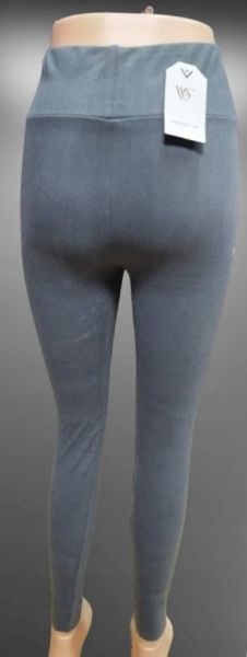 LEGGINSY spodnie LEKKO OCIEPLONE Z wysokim stanem M/L SZARE modne hit zdjęcie 2