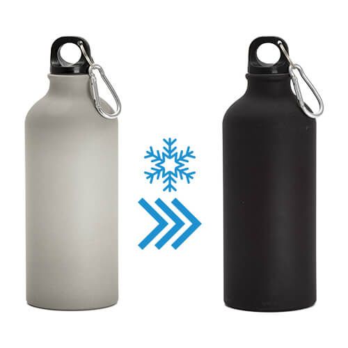 Bidon turystyczny 600 ml do sublimacji - zmieniający kolor brązowy > czarny na Arena.pl