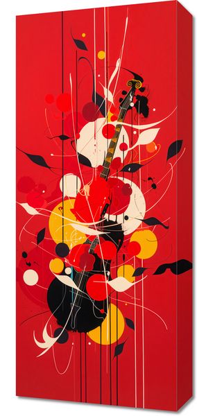 Obraz 30x70cm Melodyjna Barwa zdjęcie 1