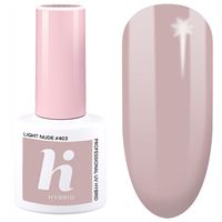 HI HYBRID Lakier hybrydowy #403 Light Nude 5ml
