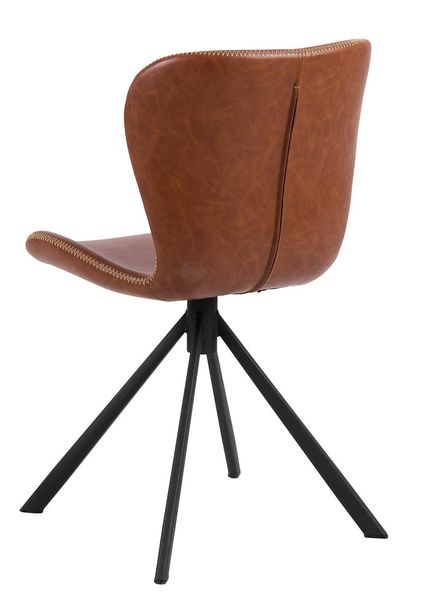 Krzesło Batilda Retro cross brandy zdjęcie 5