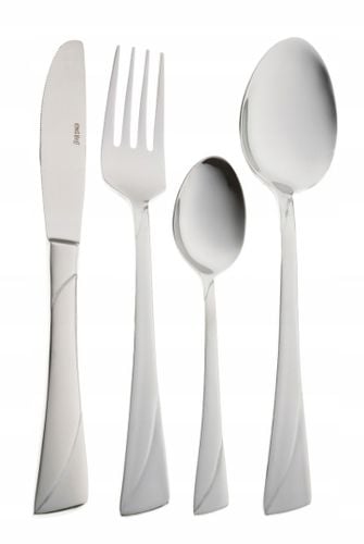 Sztućce w Walizce 72 ele 12 osób Połysk KINGHoff na Arena.pl