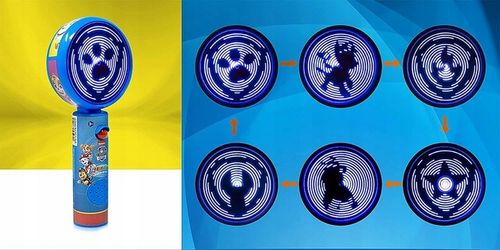 Wiatraczek Psi Patrol Projektor LED Muzyka na Arena.pl