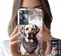 ETUI DO OPPO A79 5G - PIESEK PIESKI HUSKY PSIE WZORY + FOLIA