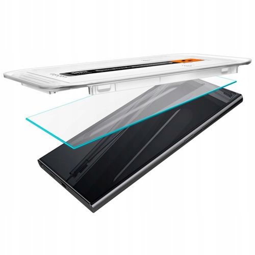 Szkło Hartowane SPIGEN EZ FIT do Galaxy S24 Ultra + APLIKATOR RAMKA 2szt na Arena.pl
