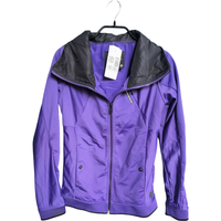 Lekka Kurtka Damska Przejściowa Wygodna Stylowa Fioletowy Rozmiar S