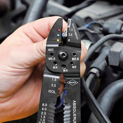 szczypce do zagniatania złączek kablowych 1,5-6,0 mm - kn 97 22 240 na Arena.pl