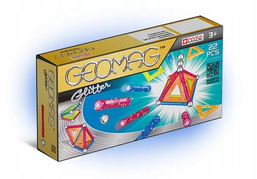 KLOCKI MAGNETYCZNE GEOMAG GLITTER 22 EL GEO-530 na Arena.pl