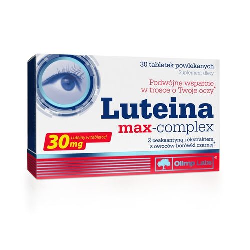 OLIMP LUTEINA MAX-COMPLEX 30tabl OCHRONA WZROKU na Arena.pl