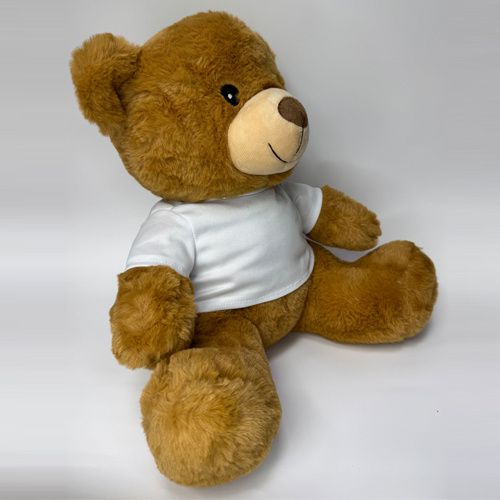 Miś z koszulką 33 cm do nadruku sublimacyjnego na Arena.pl