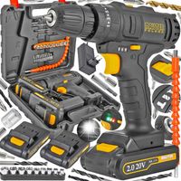 WIERTARKO Wkrętarka UDAROWA akumulatorowa 20V Li-Lon 2x AKU MP0423