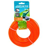 ŻYŁKA TNĄCA DO KOS I PODKASZAREK 2,4 MM 50 MB JUFISTO KWADRAT