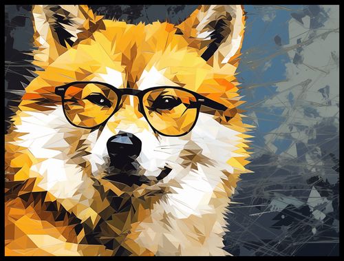 Plakat 80x60cm Intelektualny Psiak na Arena.pl