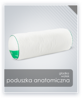 Poduszka anatomiczna bawełniana AMZ 15x45 WAŁEK