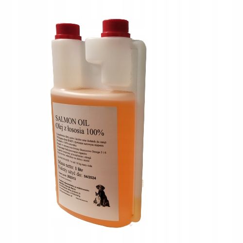 Olej z łososia 100% 1 litr na Arena.pl