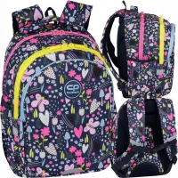 COOLPACK PLECAK SZKOLNY MŁODZIEŻOWY DLA DZIEWCZYNKI WIOSENNY KWIATKI